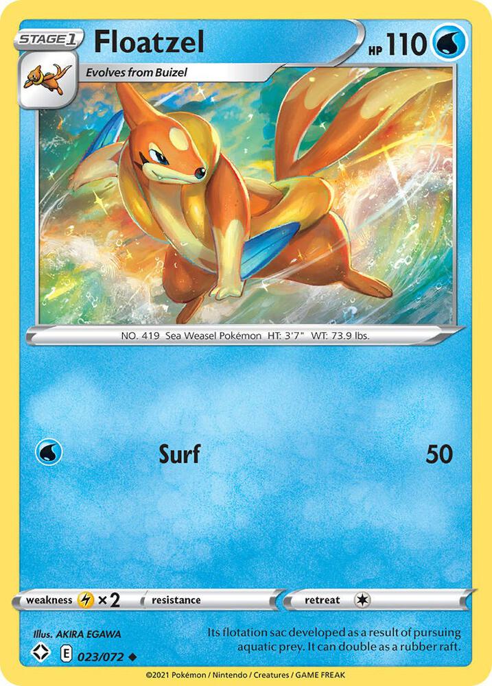 Floatzel - Shining Fates