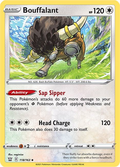 Bouffalant - SWSH05: Battle Styles