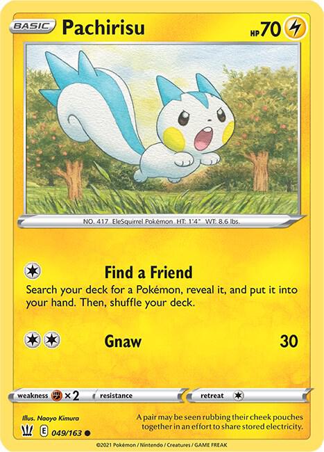 Pachirisu - SWSH05: Battle Styles