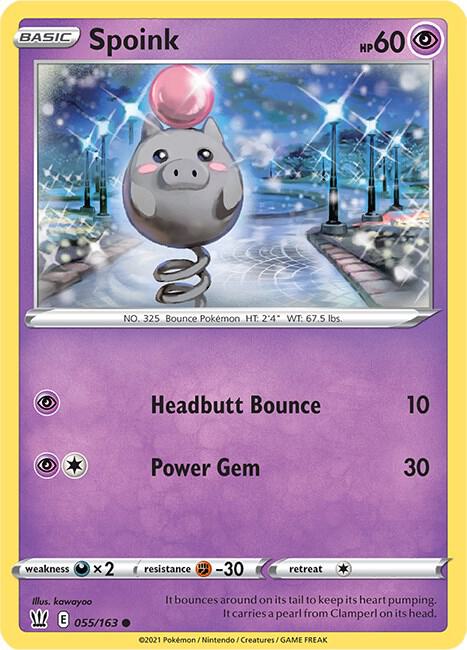 Spoink - SWSH05: Battle Styles