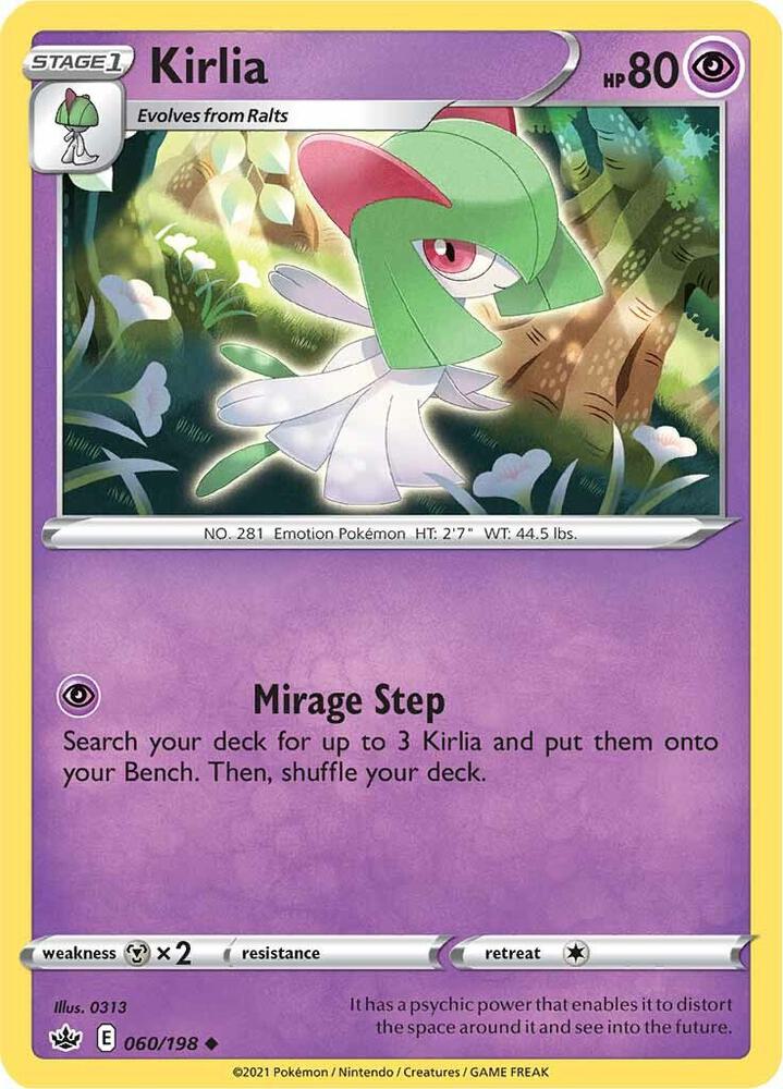 Kirlia - SWSH06: Chilling Reign