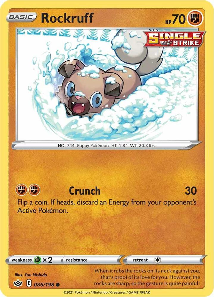 Rockruff - SWSH06: Chilling Reign