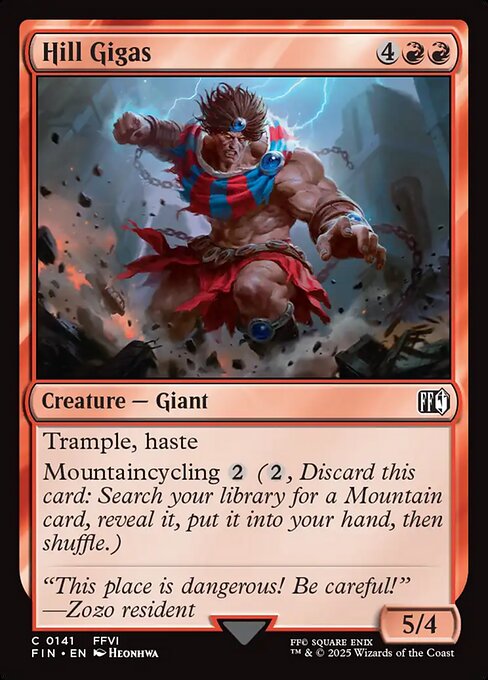 Hill Gigas (FIN #141)
