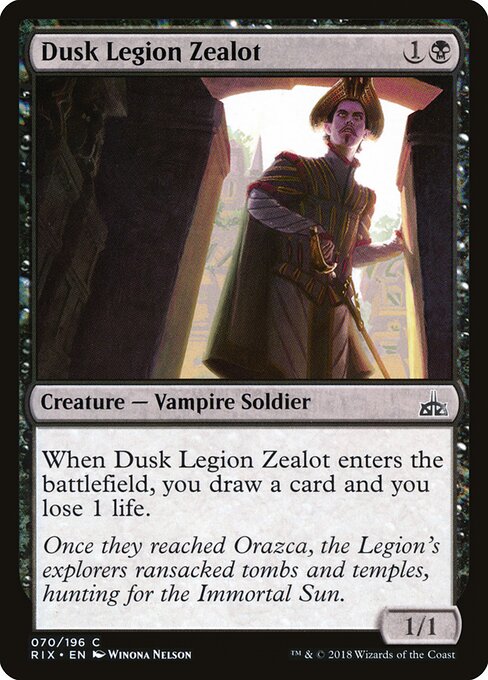Dusk Legion Zealot (RIX #70)