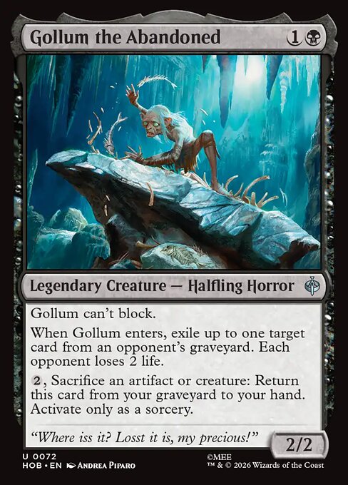 Gollum the Abandoned (HOB #72)