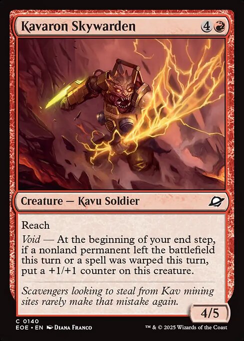 Kavaron Skywarden (EOE #140)
