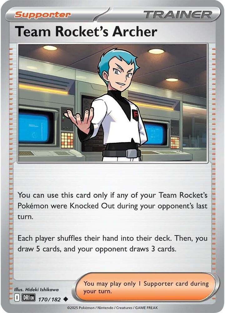 Team Rocket's Archer - SV10: Destined Rivals