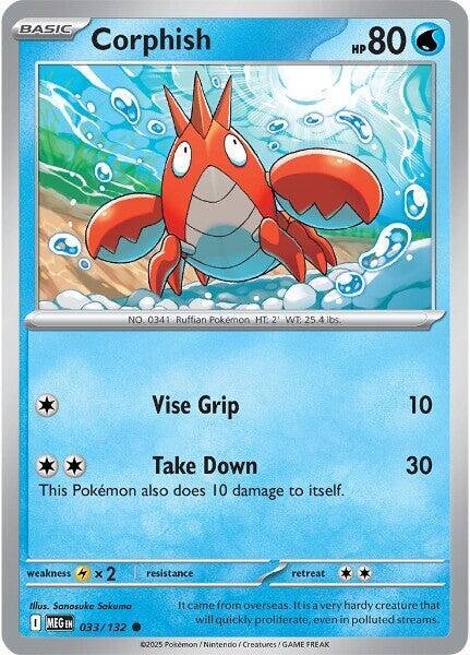 Corphish - ME01: Mega Evolution