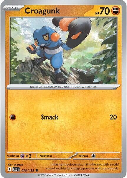 Croagunk - ME01: Mega Evolution