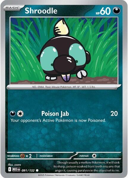 Shroodle - 091/132 - ME01: Mega Evolution