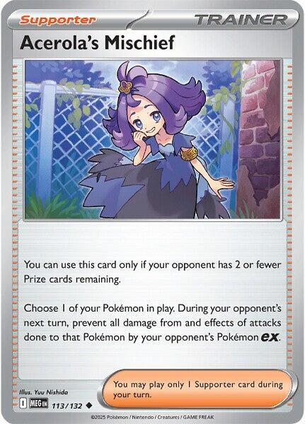 Acerola's Mischief - ME01: Mega Evolution