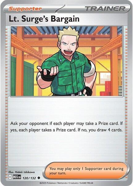Lt. Surge's Bargain - ME01: Mega Evolution
