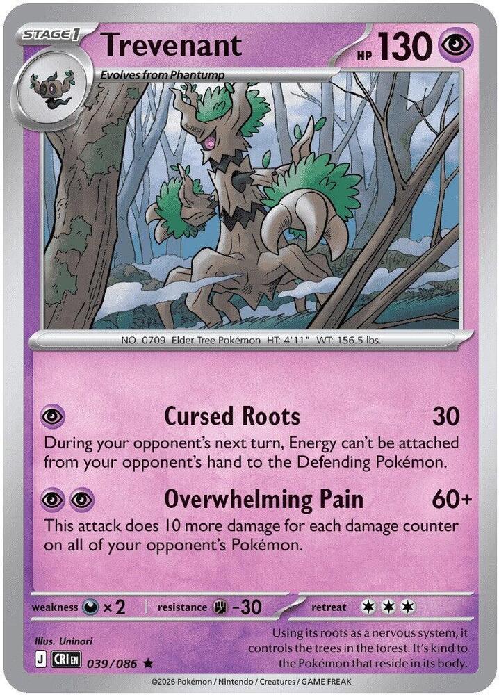 Trevenant - ME04: Chaos Rising
