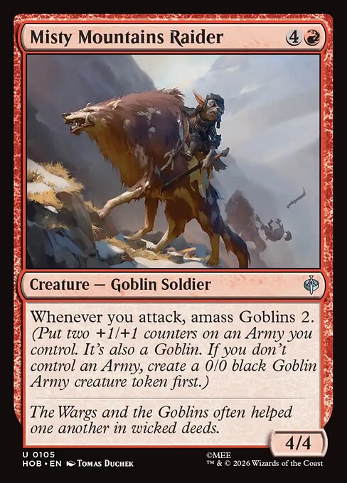 Misty Mountains Raider (HOB #105)
