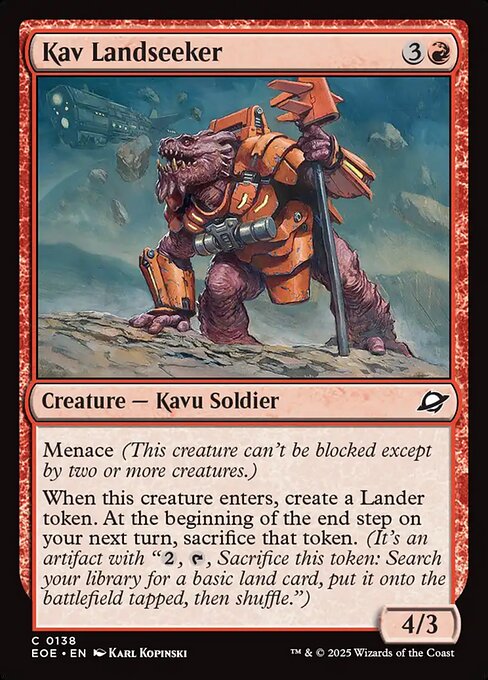 Kav Landseeker (EOE #138)