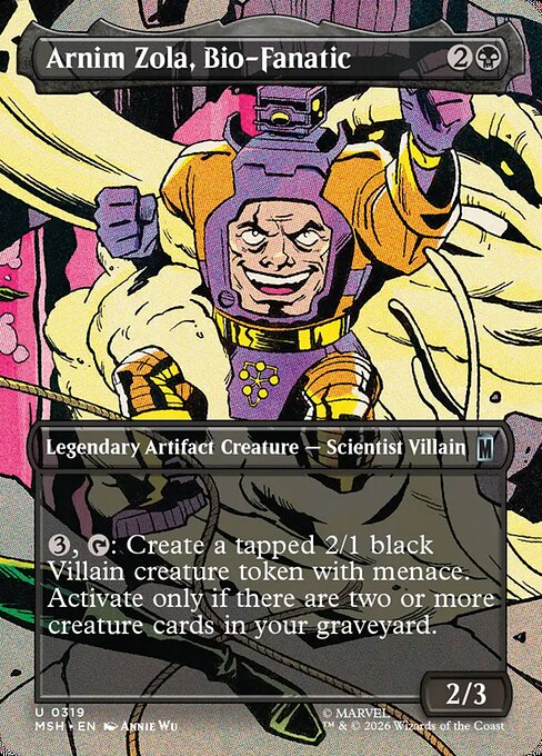 Arnim Zola, Bio-Fanatic (MSH #319)