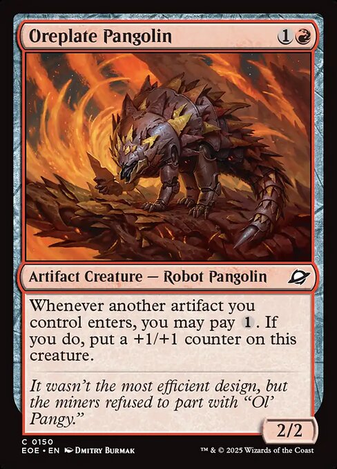 Oreplate Pangolin (EOE #150)