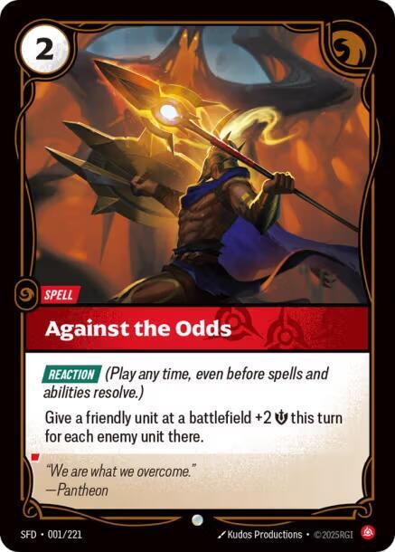 Against the Odds - Spiritforged