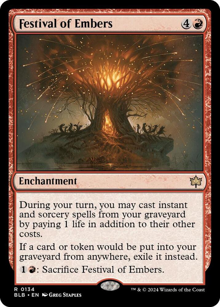 Festival of Embers - Bloomburrow