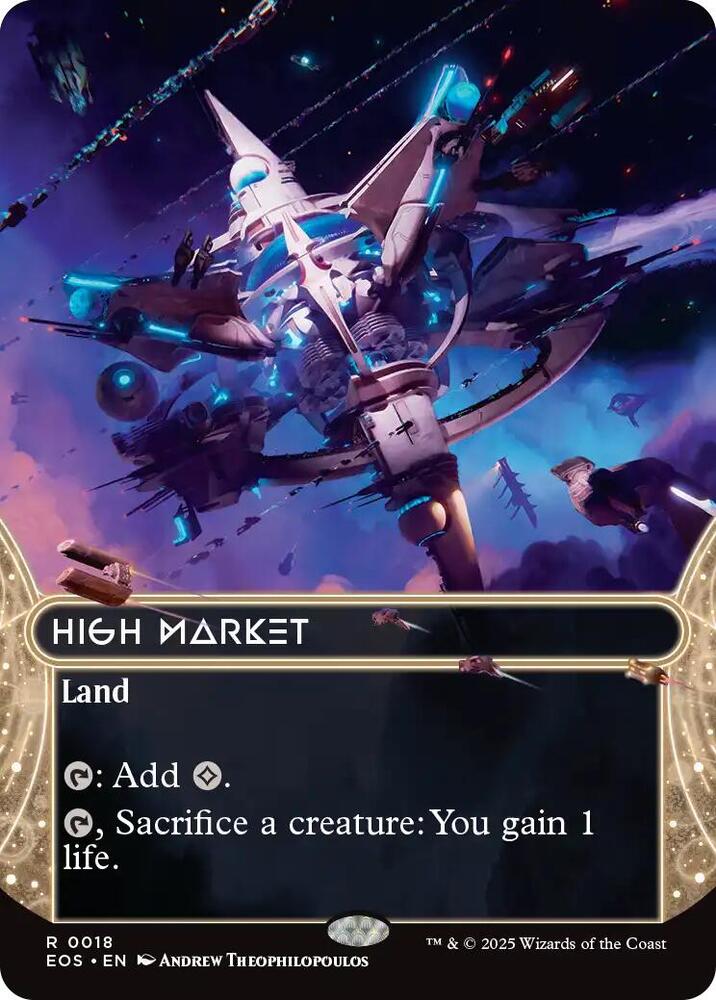High Market (0018) (Borderless) - Edge of Eternities: Stellar Sights