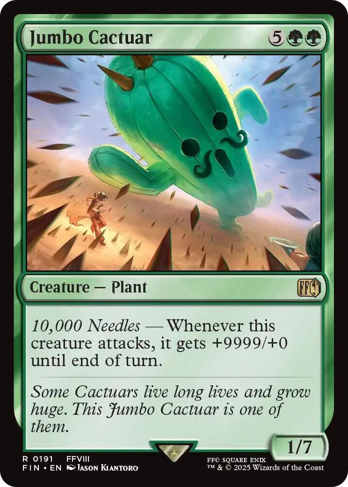 Jumbo Cactuar - FINAL FANTASY