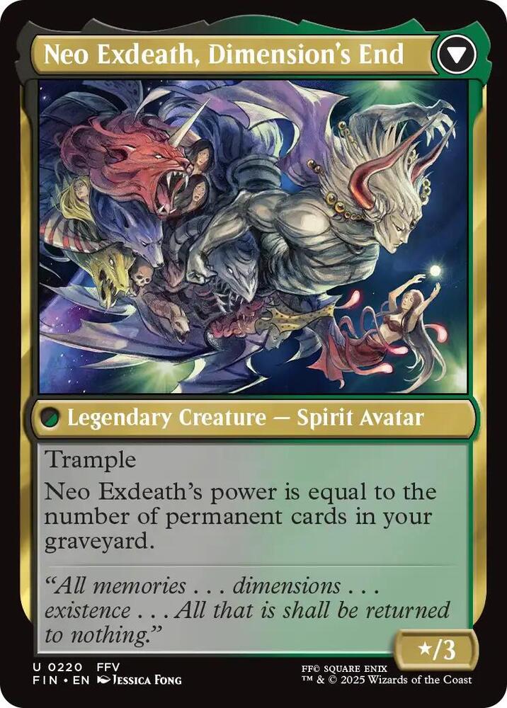 Exdeath, Void Warlock - FINAL FANTASY