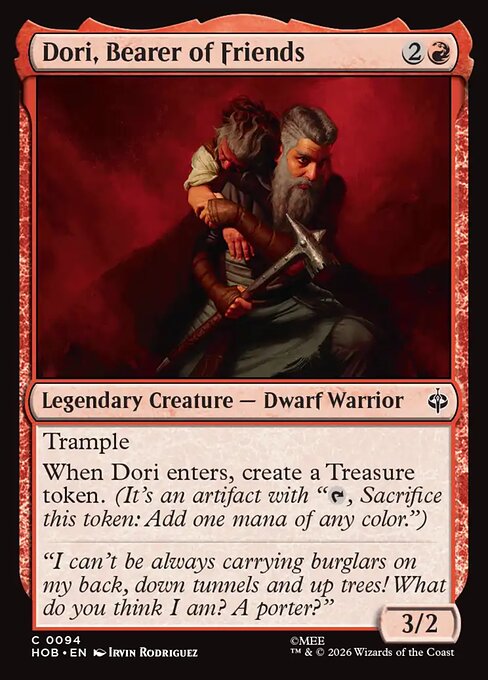 Dori, Bearer of Friends (HOB #94)