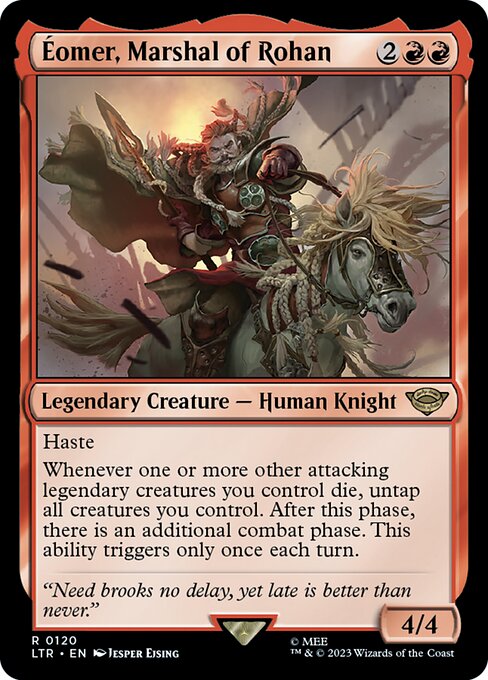 Éomer, Marshal of Rohan (LTR #120)