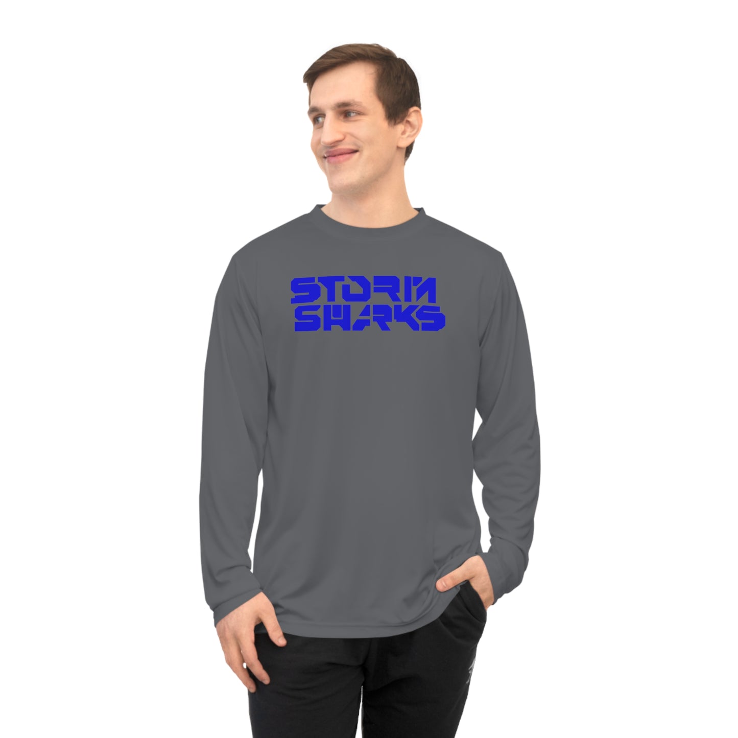 StormSharks Words Performance Long Sleeve
