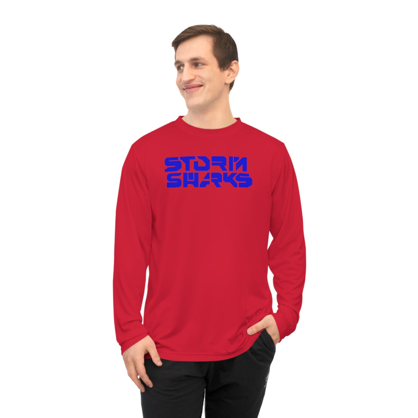 StormSharks Words Performance Long Sleeve