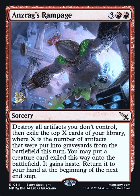 Anzrag's Rampage (PMKM #111s)