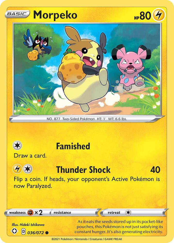 Morpeko (036) - Shining Fates