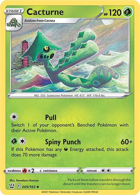 Cacturne - SWSH05: Battle Styles