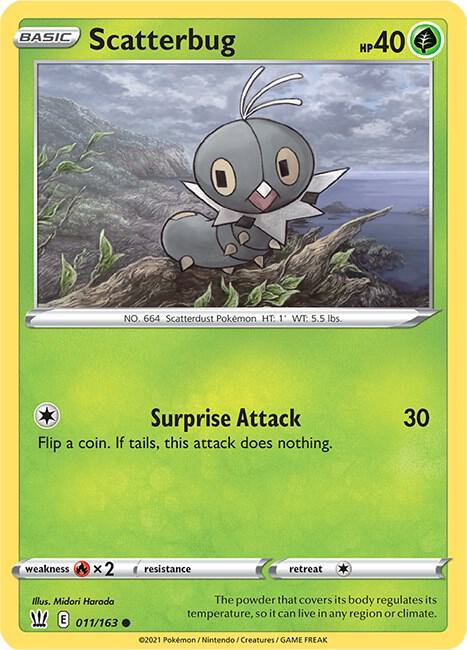 Scatterbug - SWSH05: Battle Styles