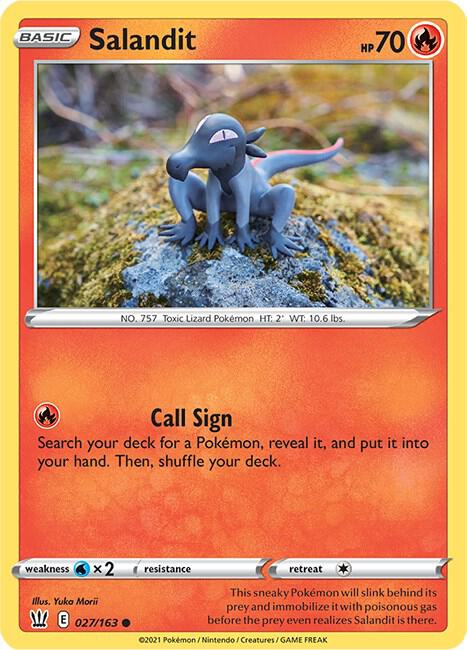 Salandit -  SWSH05: Battle Styles