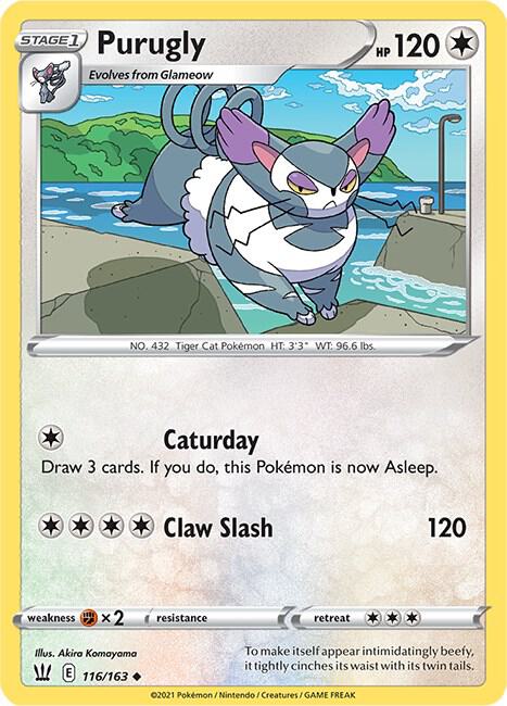 Purugly - SWSH05: Battle Styles