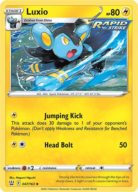 Luxio - SWSH05: Battle Styles
