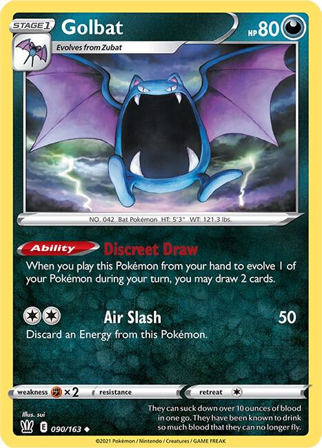 Golbat - SWSH05: Battle Styles