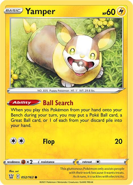 Yamper - SWSH05: Battle Styles