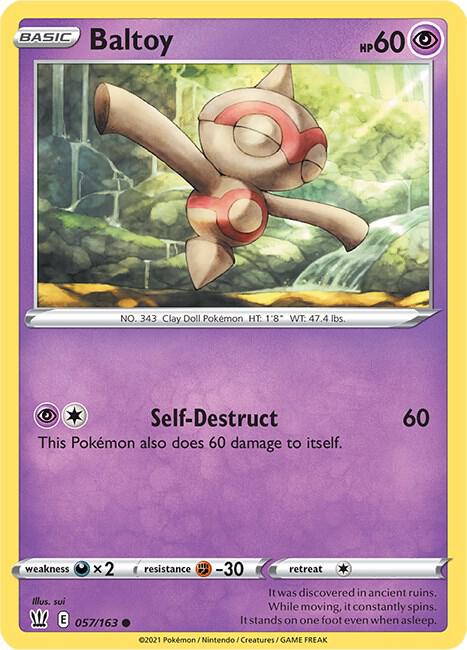 Baltoy - SWSH05: Battle Styles