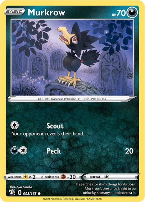 Murkrow - SWSH05: Battle Styles