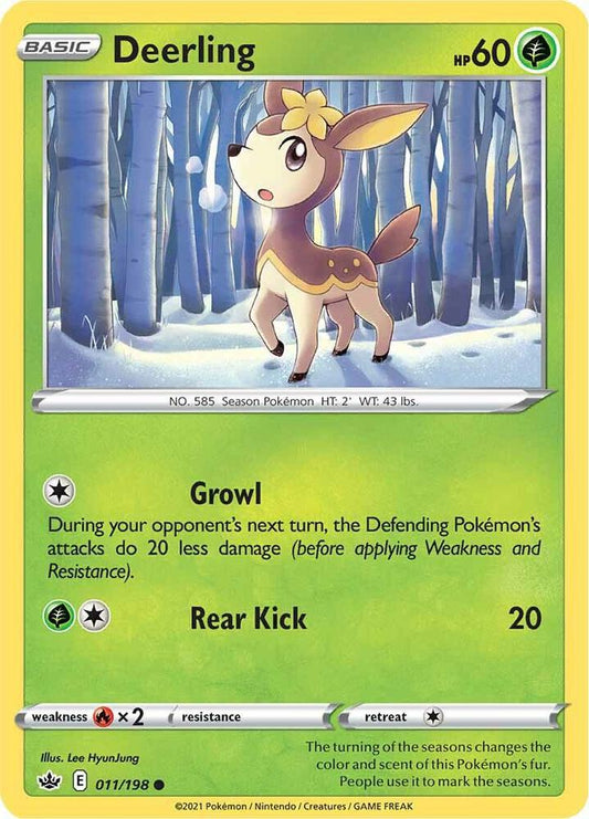 Deerling - SWSH06: Chilling Reign