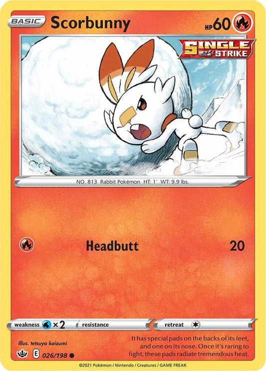 Scorbunny - SWSH06: Chilling Reign