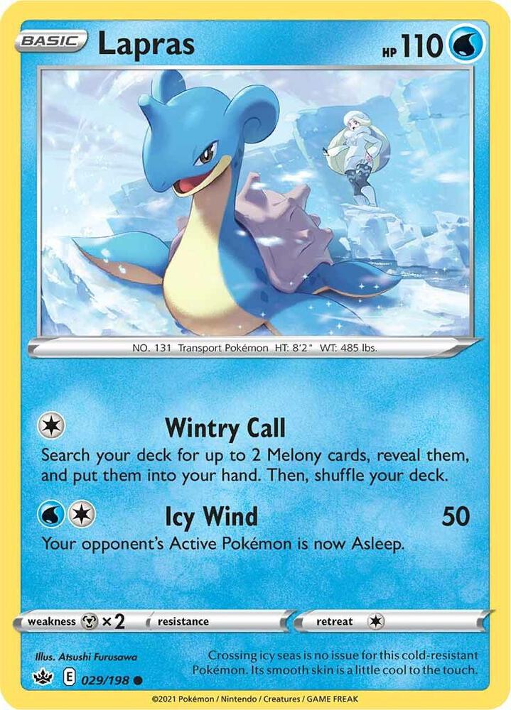 Lapras - SWSH06: Chilling Reign