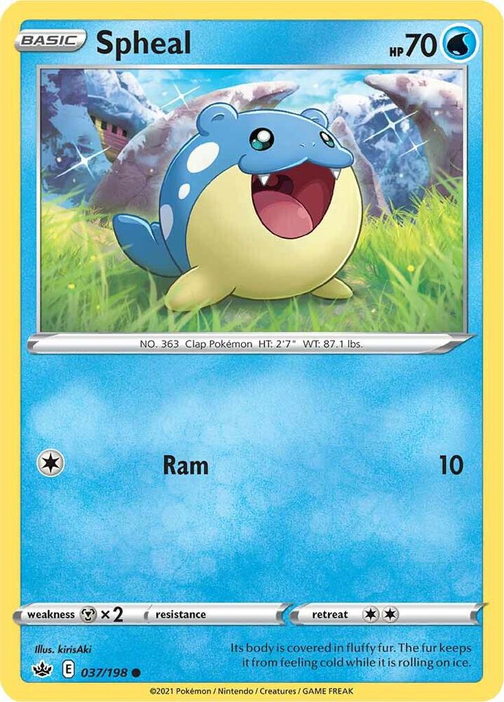 Spheal - SWSH06: Chilling Reign