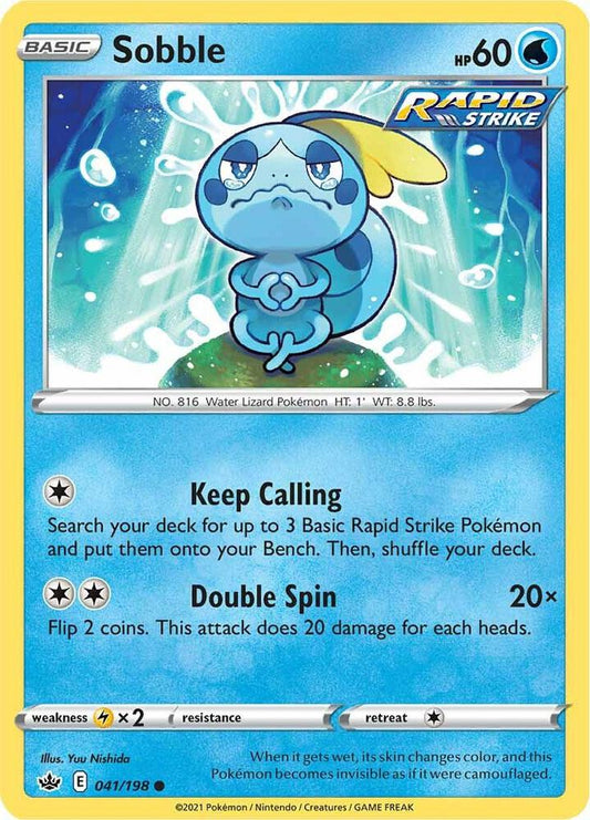 Sobble - SWSH06: Chilling Reign
