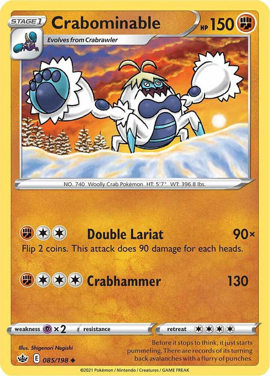Crabominable - SWSH06: Chilling Reign