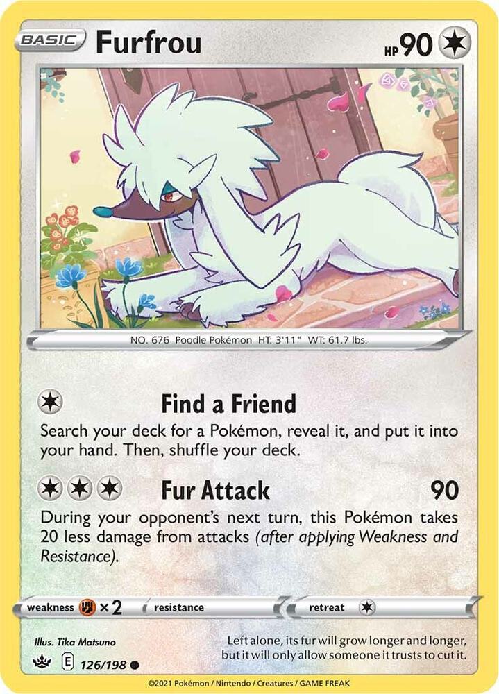 Furfrou - SWSH06: Chilling Reign