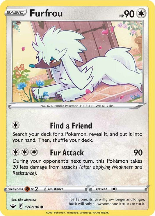 Furfrou - SWSH06: Chilling Reign