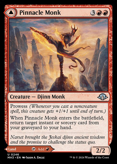 Pinnacle Monk // Mystic Peak (MH3 #246)